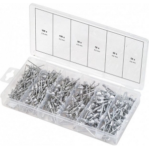 TÕMBNEETIDE KOMPL. 400-OS. 2.4-4.8MM KS TOOLS