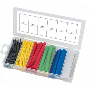 100-OS. VÄRV. TERMOKAHANEVATE TORUDE KOMPL 1.5-13MM KS TOOLS