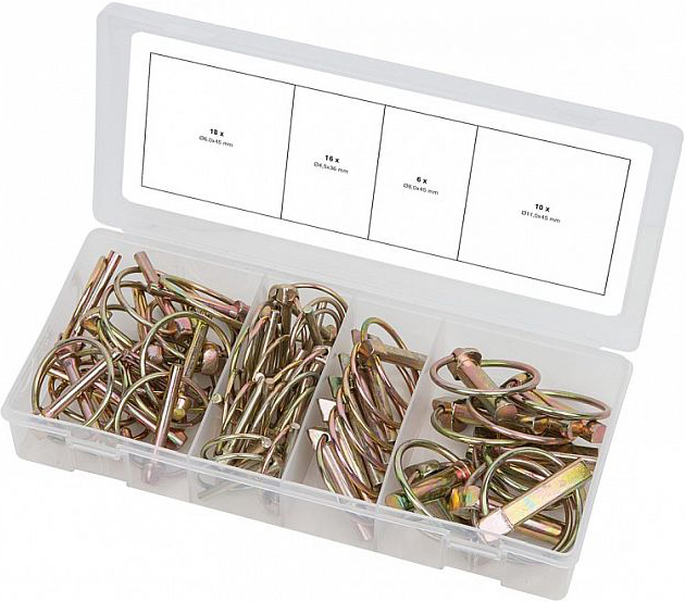 SPLINTIDE KOMPL. 50-OS. RÕNGASLUKUSTIGA SPLINDID 6-11MM KS TOOLS