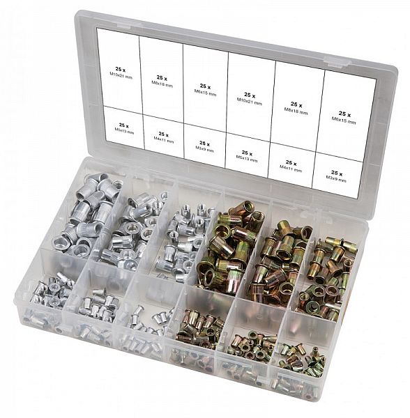 KEERMEGA HÜLSSNEETIDE KOMPL. 300-OS. TERAS / ALU KS TOOLS