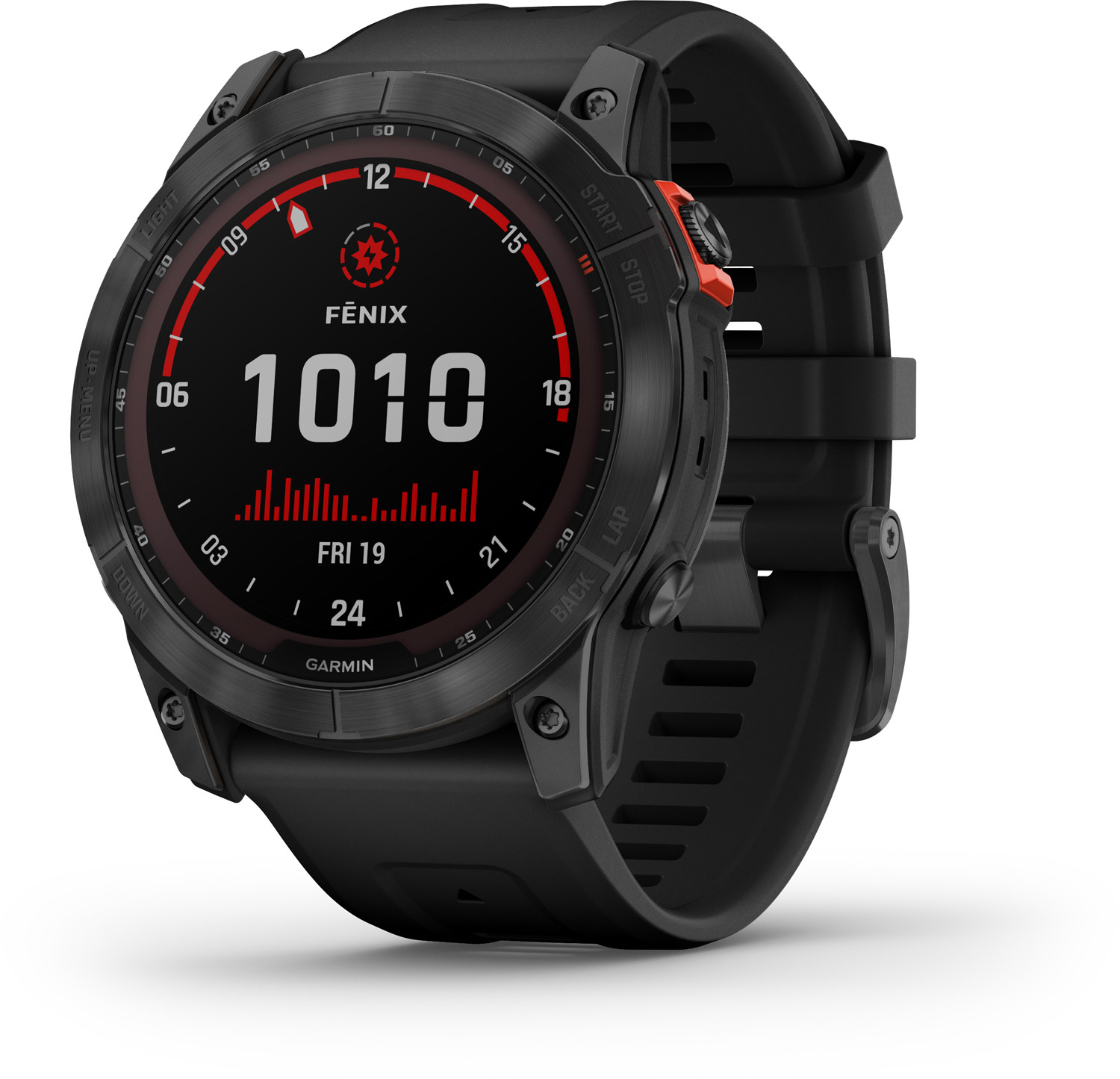 Garmin fenix 7X Solar, slate gray/black