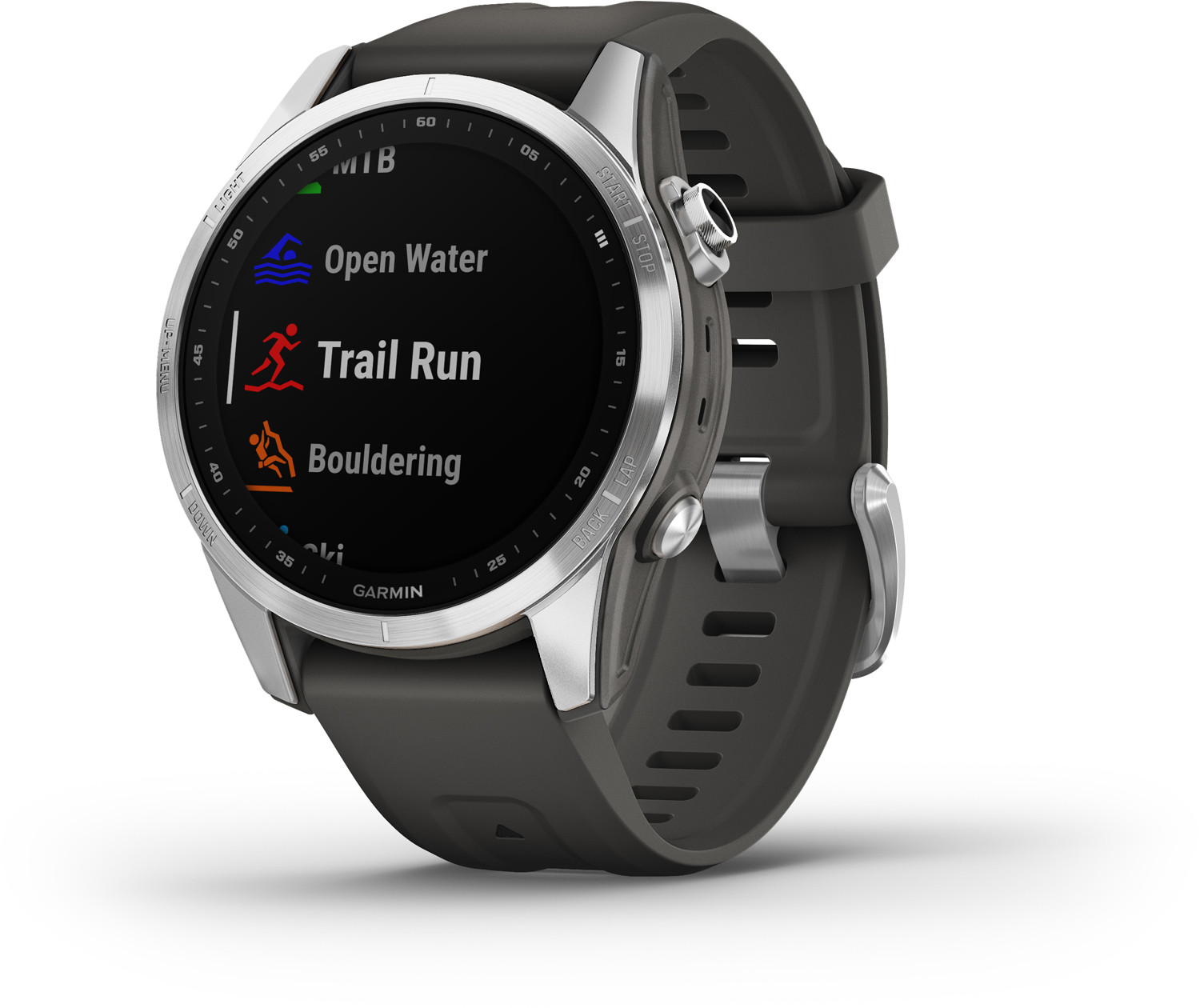 Garmin fenix 7S, silver/graphite