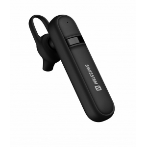 Swissten Eco Friendly Caller Bluetooth 5.0 HandsFree Headset with MultiPoint / CVC Noise Reduction