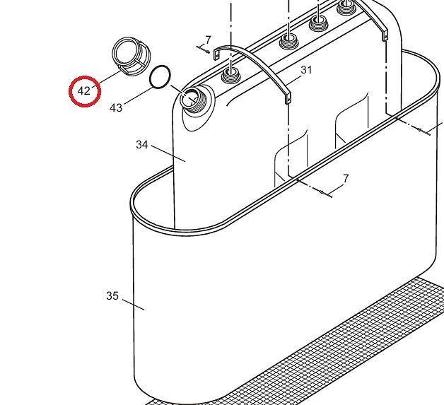 MOTOPLAST KEERMEGA KORK TÄITEAVALE 150MM NR.42