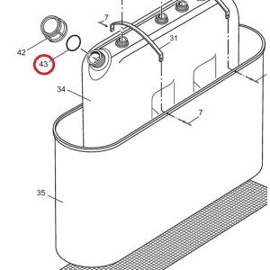 MOTOPLAST NEOPREEN TIHEND TÄITEAVALE 150MM NR.15