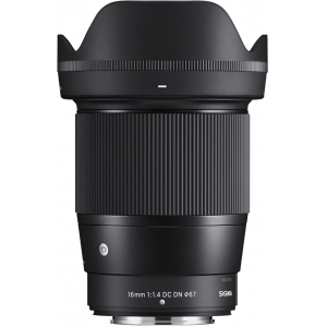 Sigma 16mm f/1.4 DC DN Contemporary objektiiv Fujifilmile