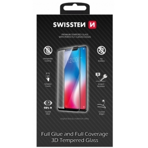 Swissten Ultra Durable Full Face / Full Glue Tempered Glass Premium 9H Защитное стекло Xiaomi 12 Pro 5G Черное
