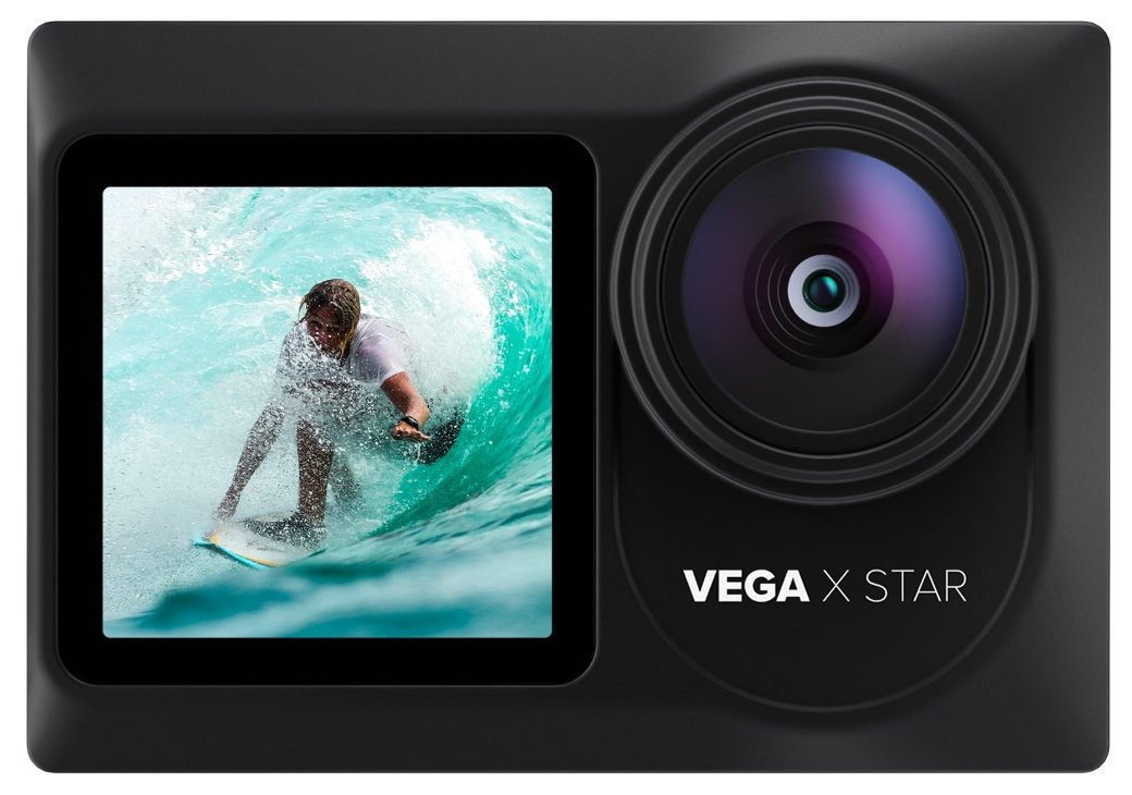 Niceboy Vega X STAR WI-FI 4K / 20MPx Waterproof Sport Camera + Holder  Mounting