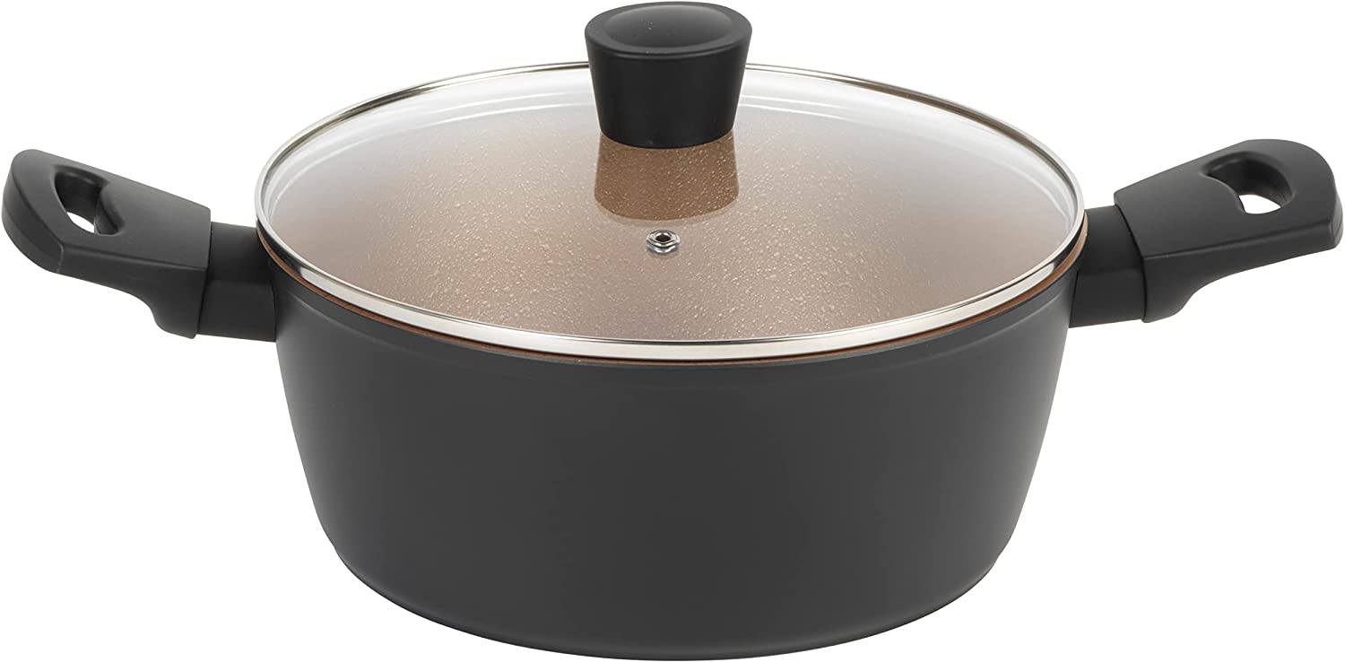 Russell Hobbs RH01670BEU7 Opulence stockpot 24cm black