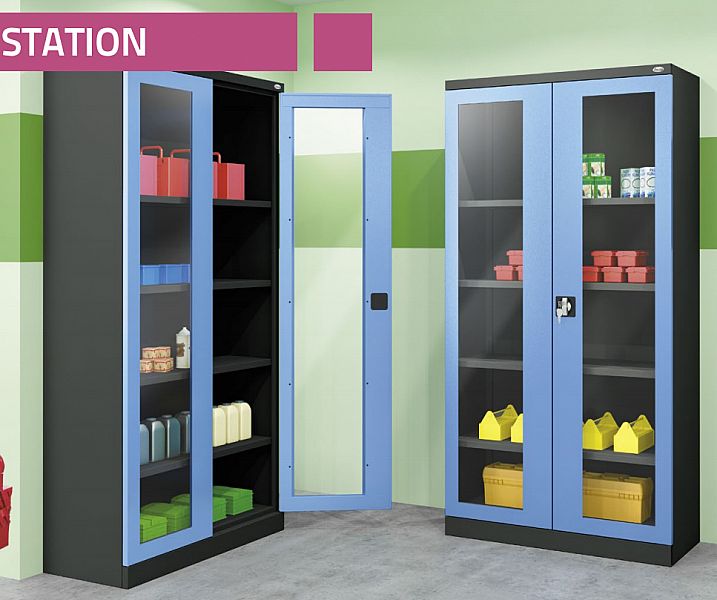 KAPP 1990X1000MM. MET.. 2-UKSEGA (PLEX. AKNAGA). RIIULID. SÜGAVUS 435MM SBM203L