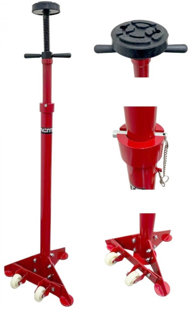 TUGIPUKK MOOTOR / KAST / SILD / SUMMUTI 750KG. RATASTEGA. 1210-1860MM INVENTO