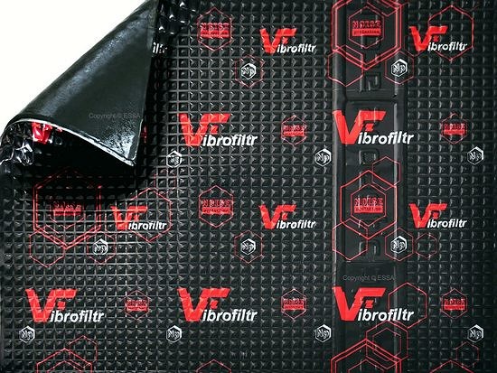 NOISE PROTECTION ALU KATTEGA MÜRAMATT / PIGIMATT 4.0MM 500X700MM VIBROFILTR