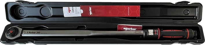 1 / 2" MOMENTVÕTI 60-340NM (+ / - 3%) 685MM  /  1.55KG. 60H. REHVITÖÖKODA / AUTOESINDUS. NORBAR PRO340