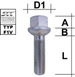 POLT PK12X1.50 / 45 / 17 (PK / R14. P65. CH17)