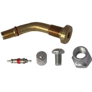 TPMS VENTIIL VEOAUTO TERASVELJELE (5701) V3-22-1 AVA 9.7MM. NURK 45. L=28+28MM