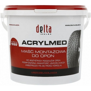 VELJERASV 4KG. DECZ4 DELTA "ACRYLMED RED" TIHENDAV