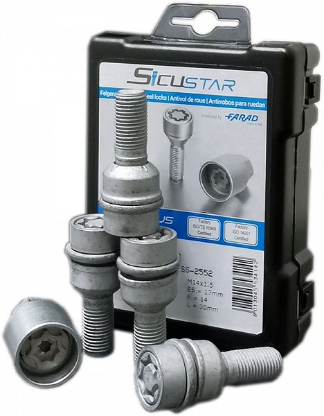 LUKUSTUSP. SICUSTAR PK14X1.50 / 30 / 17 (PK / R14) FSS-2552 / VN530RSR14