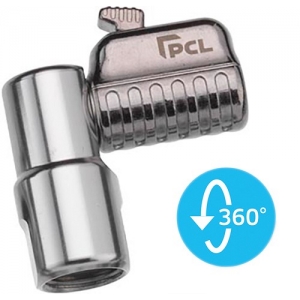 PUMPAMISOTSIK. RP 1 / 4"-SISEK. NURK 90°. LUKUSTIGA. KIIRPAIGALD..360°. PCL CH4A01