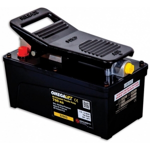 HÜDRAULILINE JALGPUMP PNEUMOAJAMIGA 700BAR / 1500CC (VOOLIKUTA) OMEGA