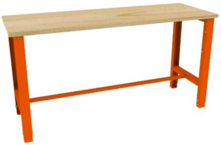 TÖÖLAUD 1765X620MM. SWT17 / 1 STANDARDPLAADIGA. MET. TUGEVDUSSERVAGA MALOW