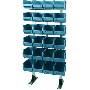 LADUSTUSKARPIDEGA STEND 1250X600MM. 24TK NR103. SÜGAVUS 300MM. 303 ARTPLAST