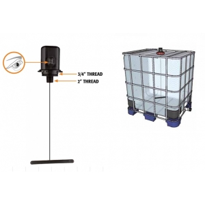 TASEMENÄIDIK 1000L IBC 2"+3 / 4" KEERMED 1771.EKL APAC