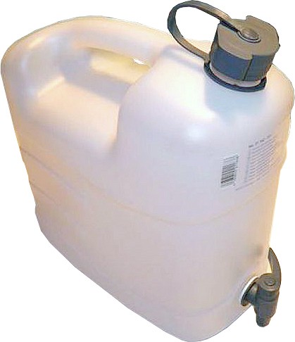 VEOKI VEEKANISTER 10L PLASTIST. KRAANIGA