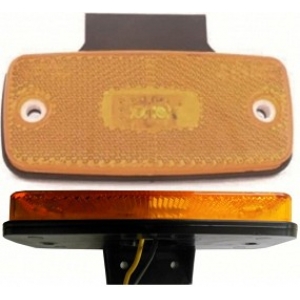 DOB-45DZ / K KÜLJETULI LED. 12 / 24V. KUMMIJALAG. TÜÜP HELLA. KOLLANE. 0.5M JUHE