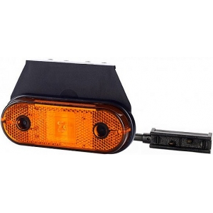LD650 KÜLJETULI LED 120X40MM KOLLANE JALAGA 12 / 24V 0.5M JUHE