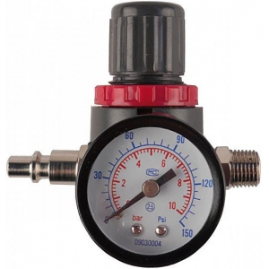 REGULAATOR 1 / 4". 2400L / MIN. 0.5-11BAR. MANOMEETRIGA 1771.1 APAC