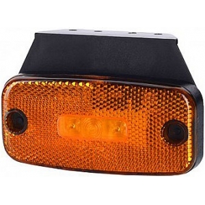 LD180 KÜLJETULI LED.12 / 24V. 110X52MM KOLLANE JALAGA 0.5M JUHE