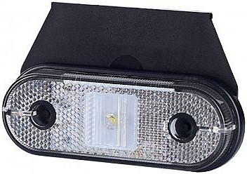 LD623 KÜLJETULI LED 120X40MM VALGE JALAGA 12 / 24V 0.5M JUHE