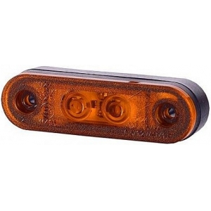 KÜLJETULI LED. KOLLANE. 12 / 24V 0.5M KAABEL 80X23X13MM