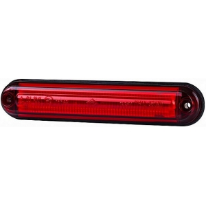 LD2334 KÜLJETULI LED PUNANE 134X27X14MM 12 / 24V IP68