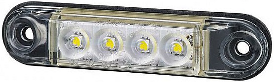 LD2327 KÜLJETULI LED VALGE 78X19X11MM 12 / 24V IP68