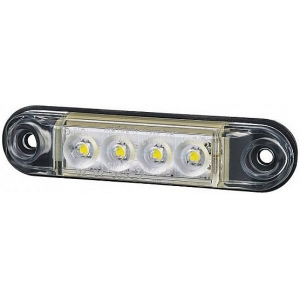 LD2327 KÜLJETULI LED VALGE 78X19X11MM 12 / 24V IP68