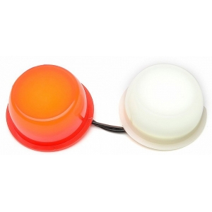 SKANDINAAVIA SARVTULE LED VARUKLAASID MATT PUNANE / VALGE 12 / 24V
