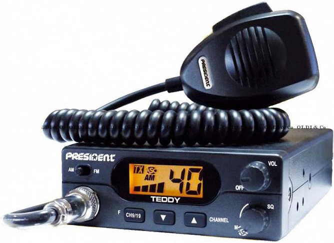 RAADIOSAATJA (CB RADIO E. LÄLLAR) PRESIDENT TEDDY ASC AM 12V