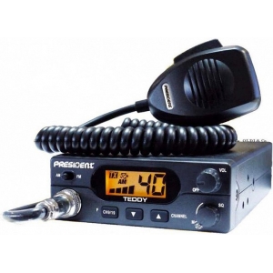 RAADIOSAATJA (CB RADIO E. LÄLLAR) PRESIDENT TEDDY ASC AM 12V