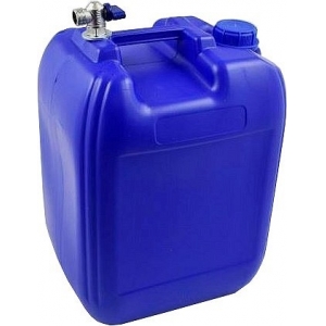 VEOKI VEEKANISTER 10L PLASTIST / METALLIST KRAANIGA