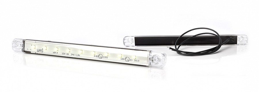 SALONGI SISEVALGUSTI VALGE 9-LED 12 / 24V (238MM) 72LM