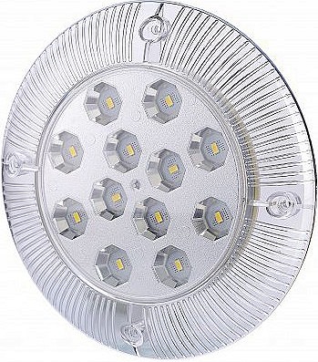 LWD960 SALONGI 12-LED SISEVALGUSTI LED (190MM) 24V