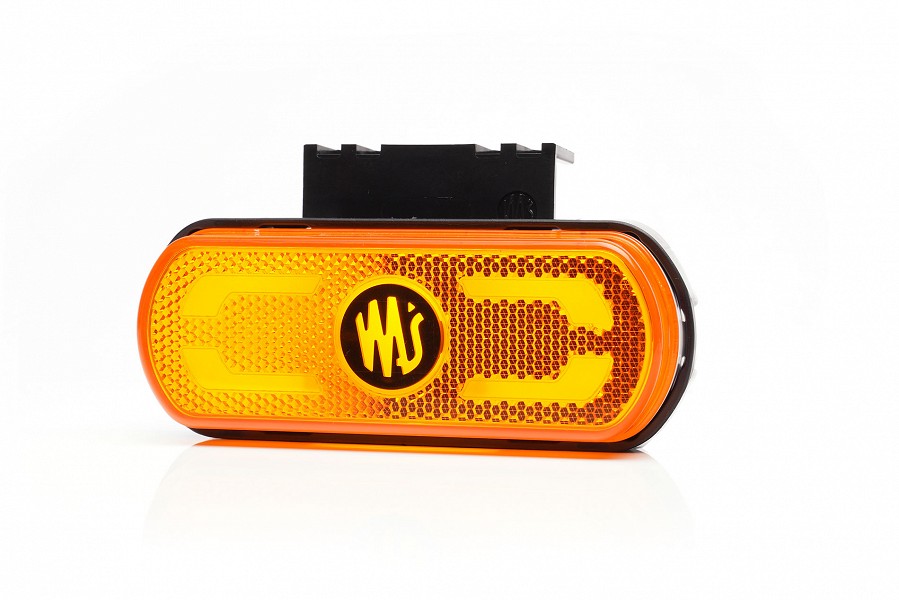 KÜLJETULI LED KOLLANE MARKER. 12 / 24V. 133X53MM JALAGA
