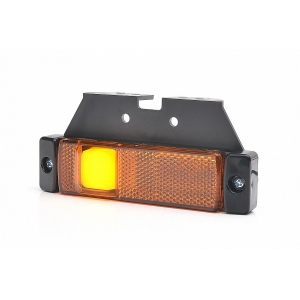 KÜLJETULI LED KOLLANE NEOON 12 / 24V JALAGA 0.5M JUHE (JALG ÄRAVÕETAV) 130X33X17MM
