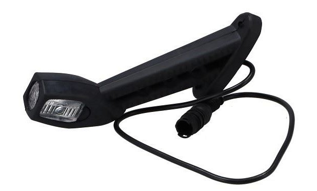 SARVTULI LED KÕVER 45° 178MM PAREM 24V KRONE PISTIKUGA