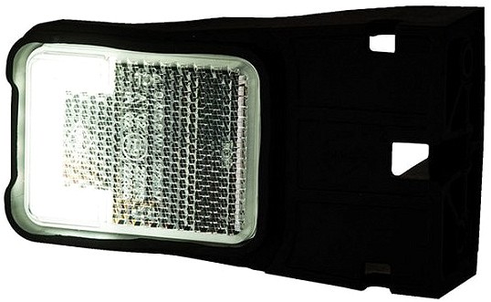 LD2732 KÜLJETULI LED 12 / 24V VALGE 60X46MM ESI GABARIIT