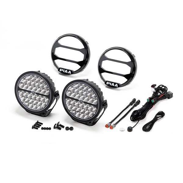PIAA KAUGTULI / PÄEVASÕIDUTULI (DRL) LED ÜMAR KOMPLEKT 2TK 100W. 229MM. 12 / 24V 14500LM