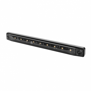 LD998 "GRAPHITE" LED PIKK KOLLANE KÜLJETULI TUMEDA KLAASIGA 254X24MM 12 / 24V