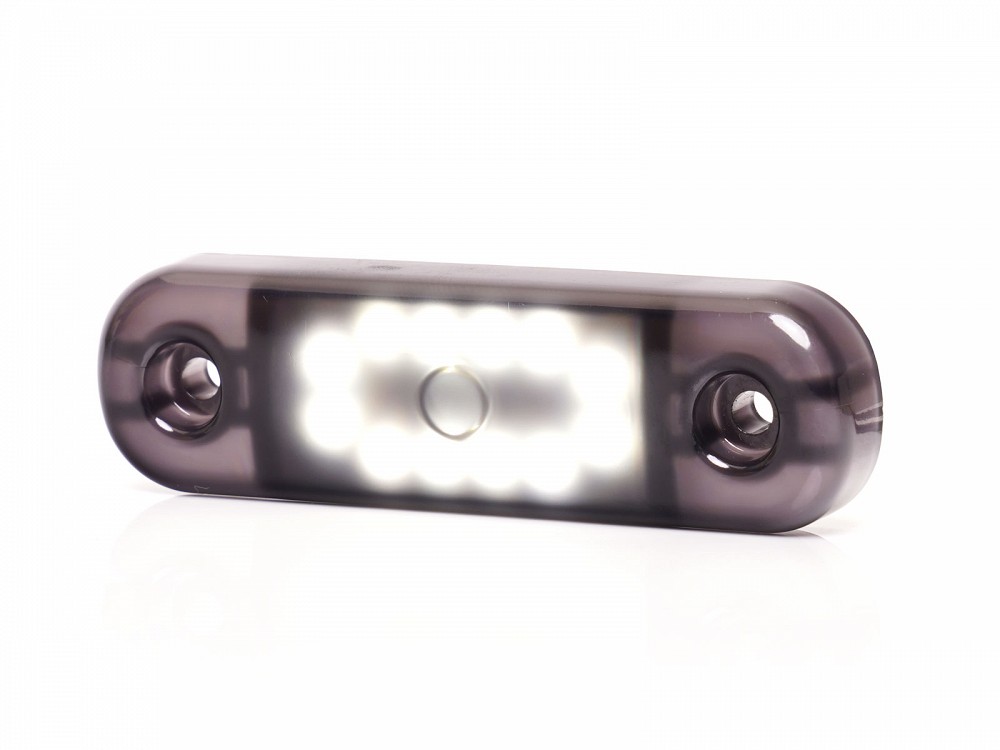 KÜLJETULI LED 12 / 24V VALGE TUMEDA KLAASIGA12-LED 84X25X11MM