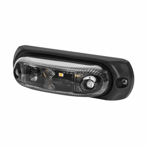 LD378 "GRAPHITE" KÜLJETULI LED KOLLANE TUMEDA KLAASIGA 12 / 24V 103X30X36MM